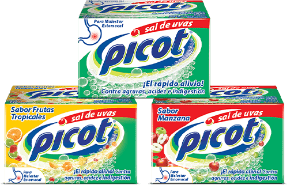 Picot® Auxiliar en el alivio de la acidez e indigestión